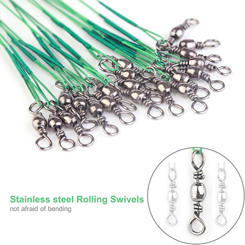 Stainless Steel Wire Trace Lea - đánh giá và giá Freshwater Line