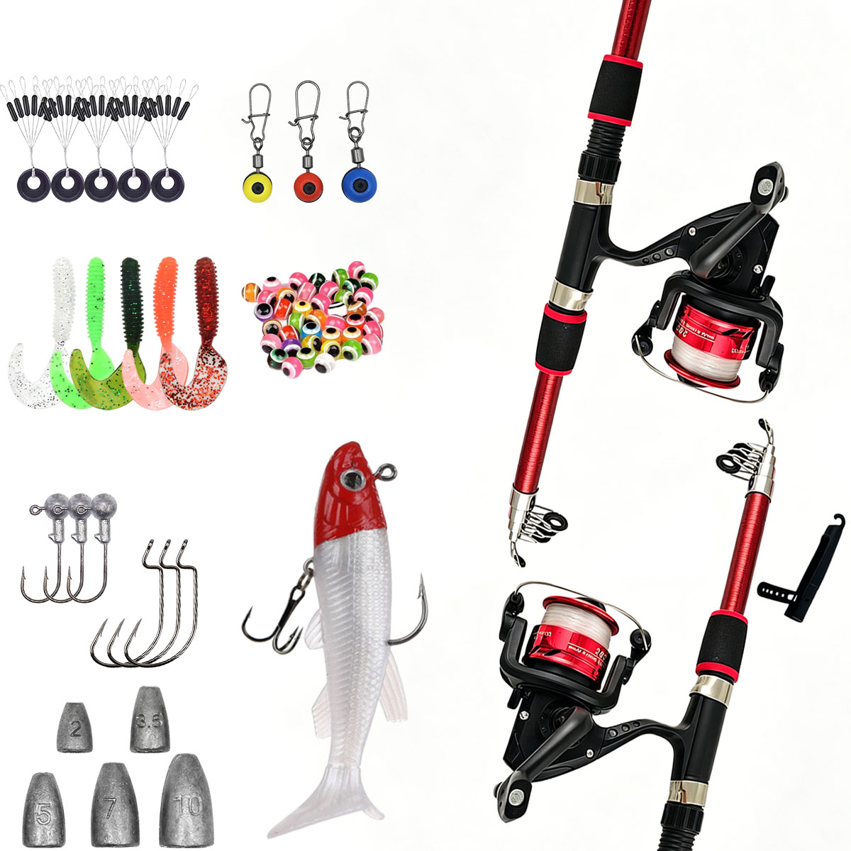 Spinning Fishing Rod and Reel  - đánh giá và giá Fishing Line Spooler