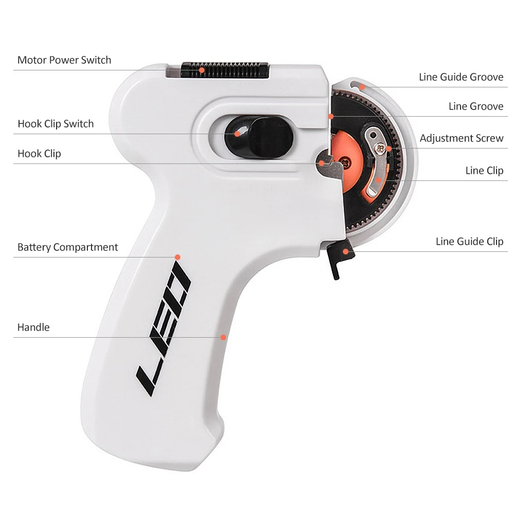 New Electric Automatic Fishing - đánh giá và giá Fishing Line Winder